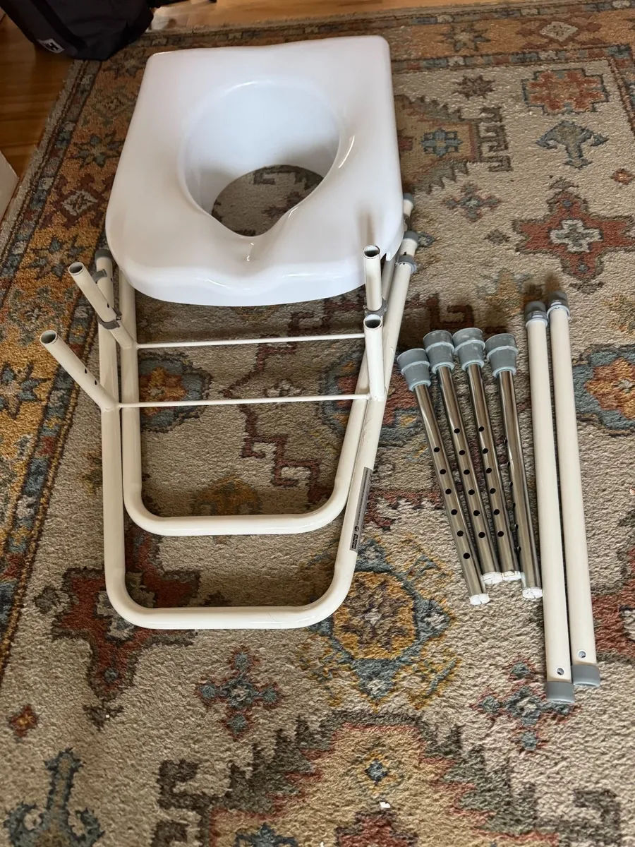President Raised Toilet and Frame - Image 2