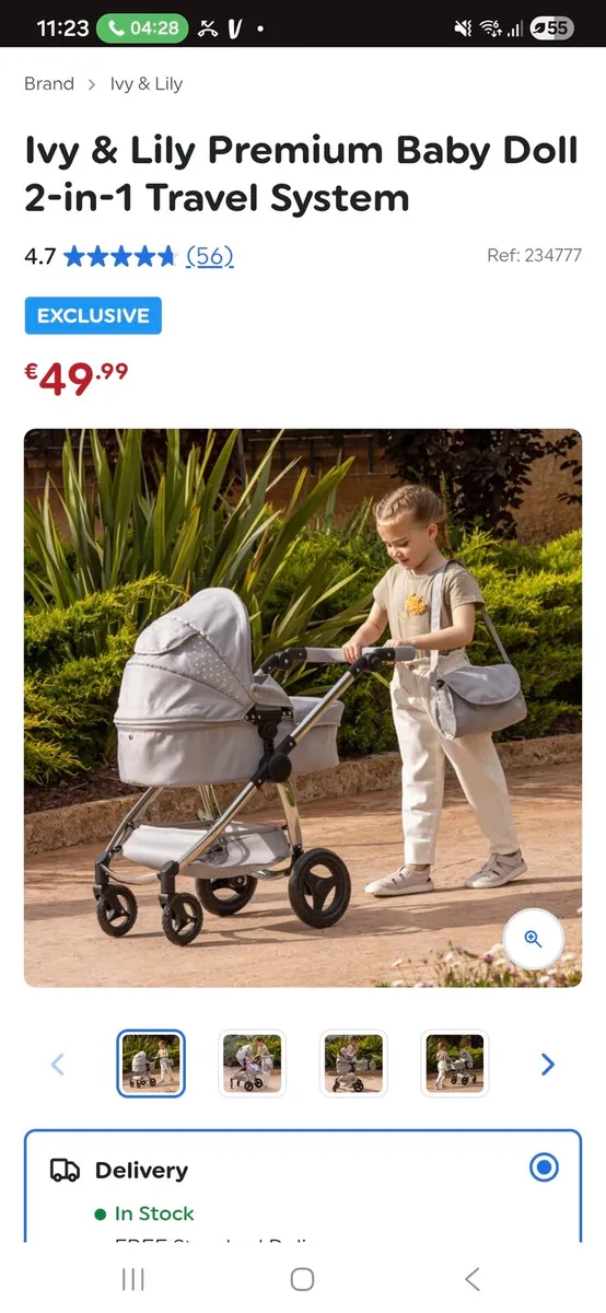 Doll and Pram - Image 4