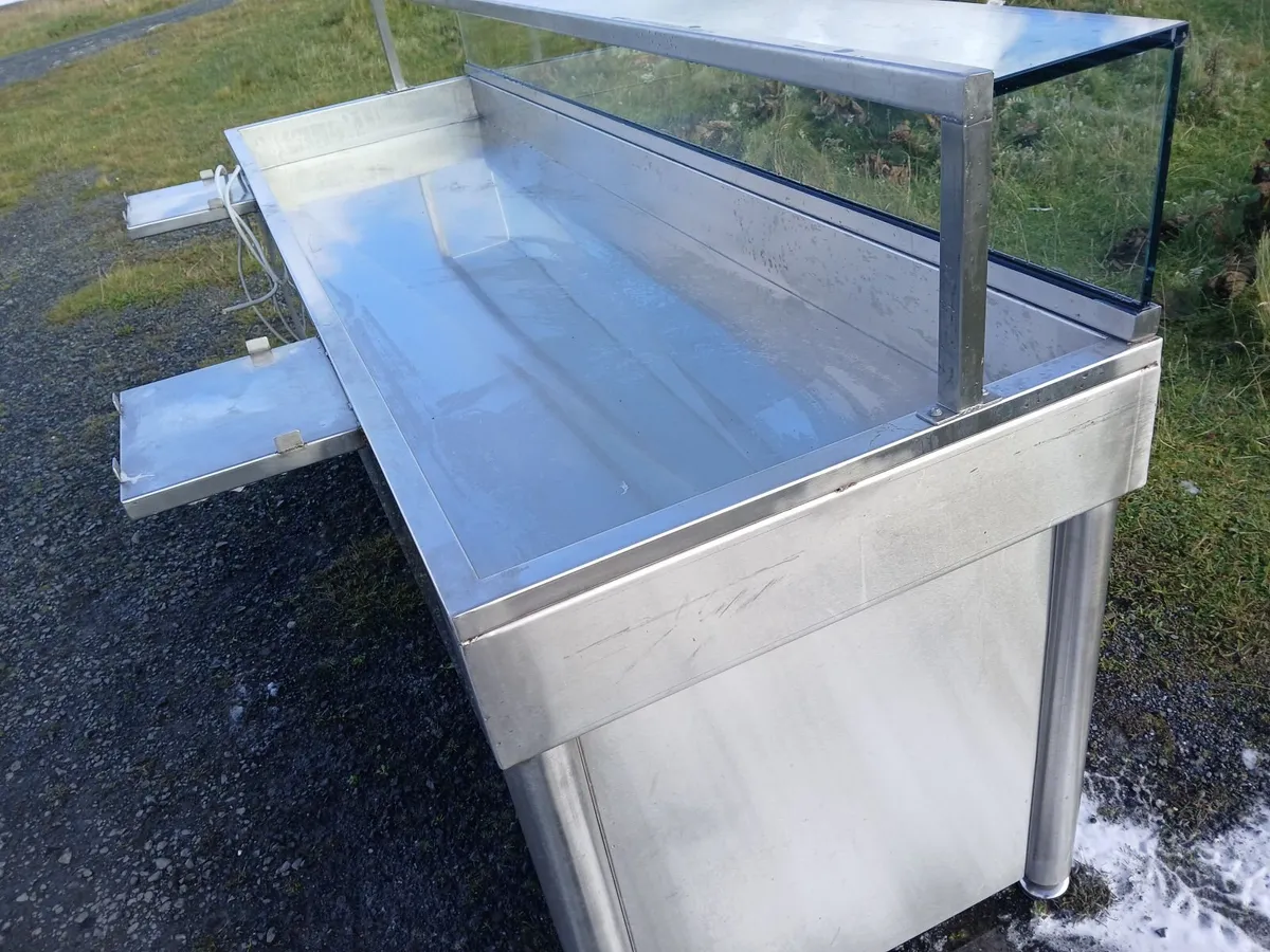 Stainless steel fish display cabbinet delivered - Image 2