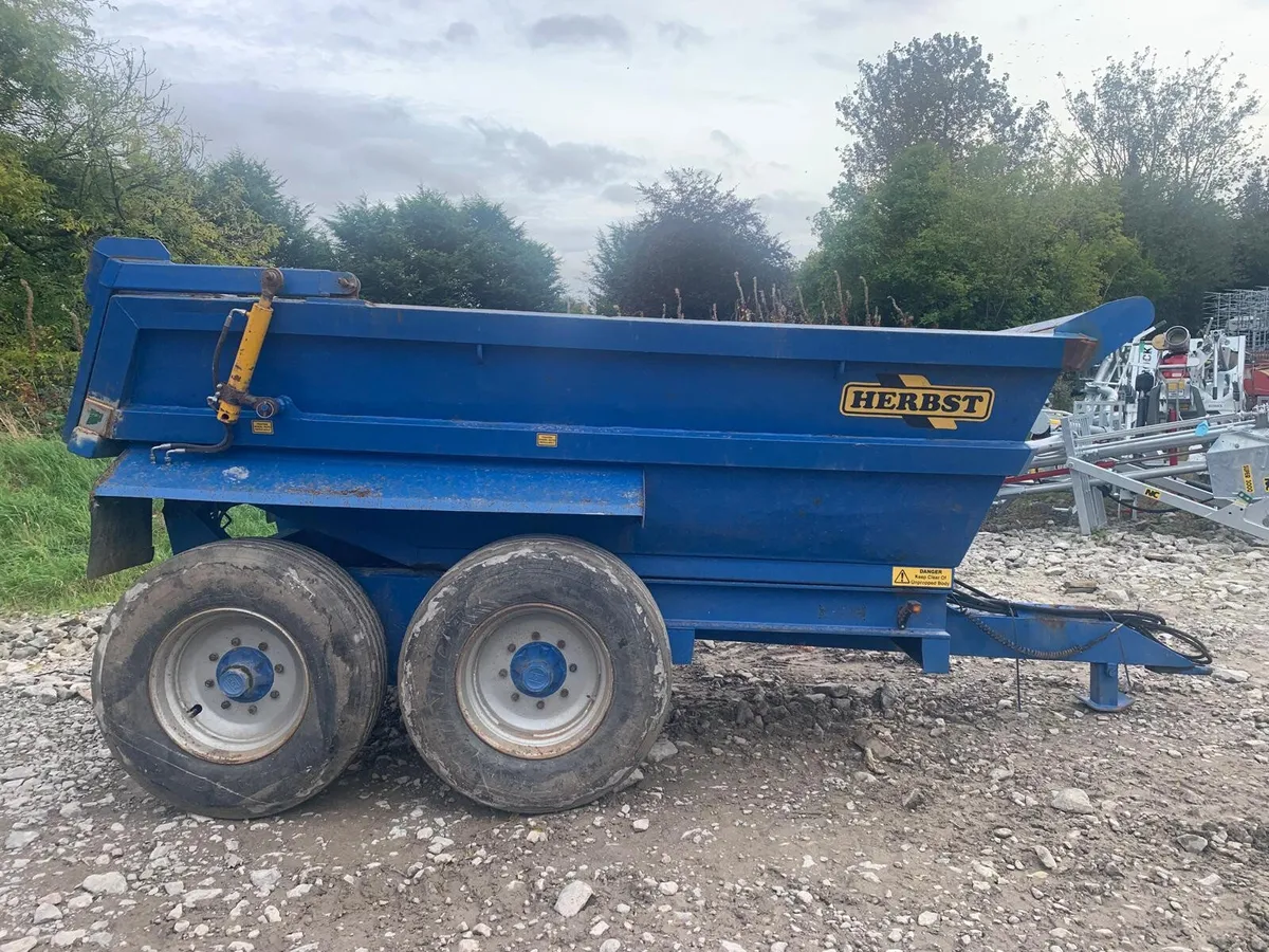 HERBST 12T DUMP TRAILER - Image 2