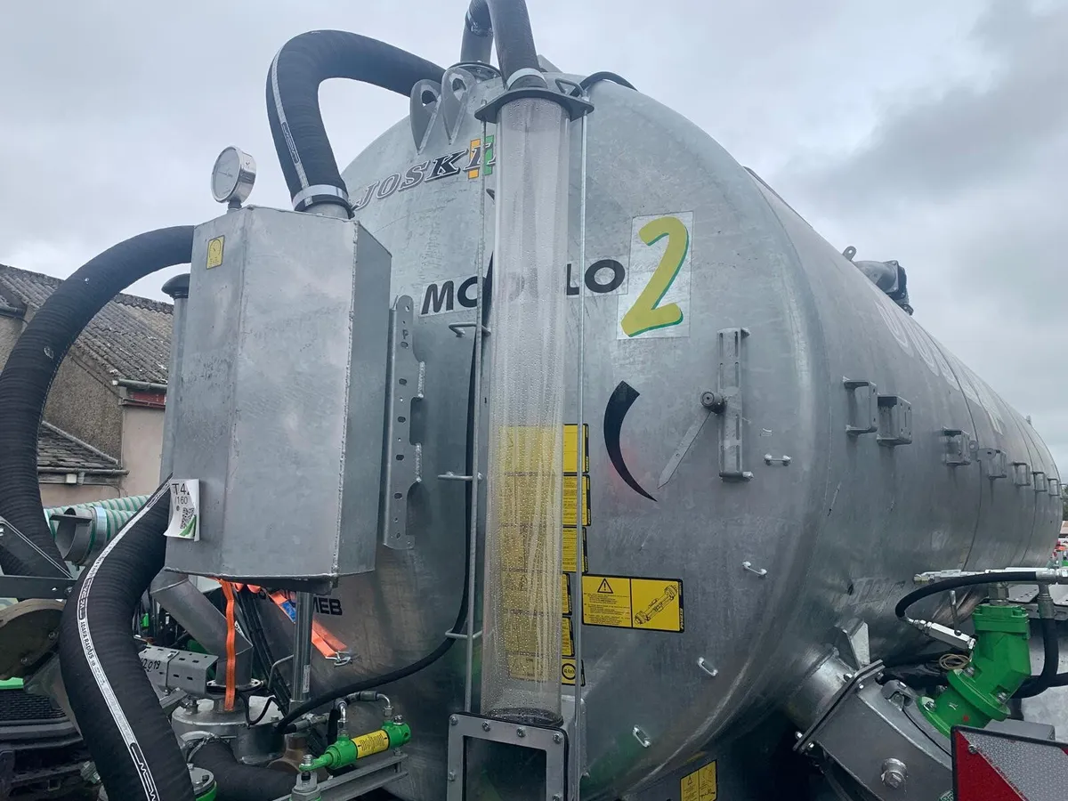 JOSKIN 3500 WITH RAIN GUN & 8" TURBO FILLER - Image 2