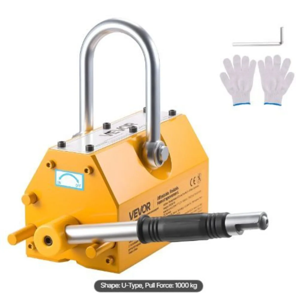 Permanent Magnetic Lifter, 1000 kg Pulling - Image 2