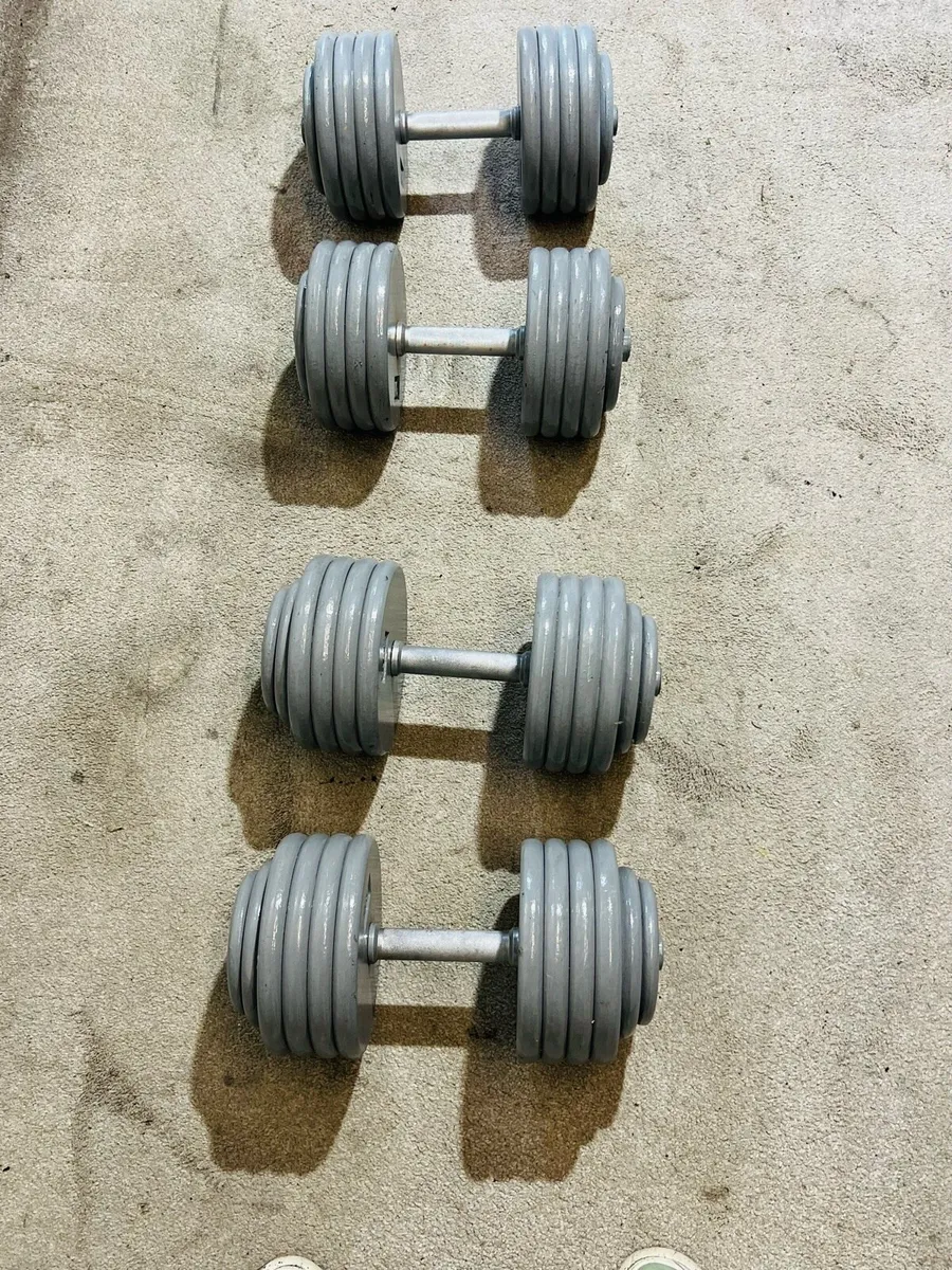 183KG HEAVY DUTY DUMBBELLS - Image 2