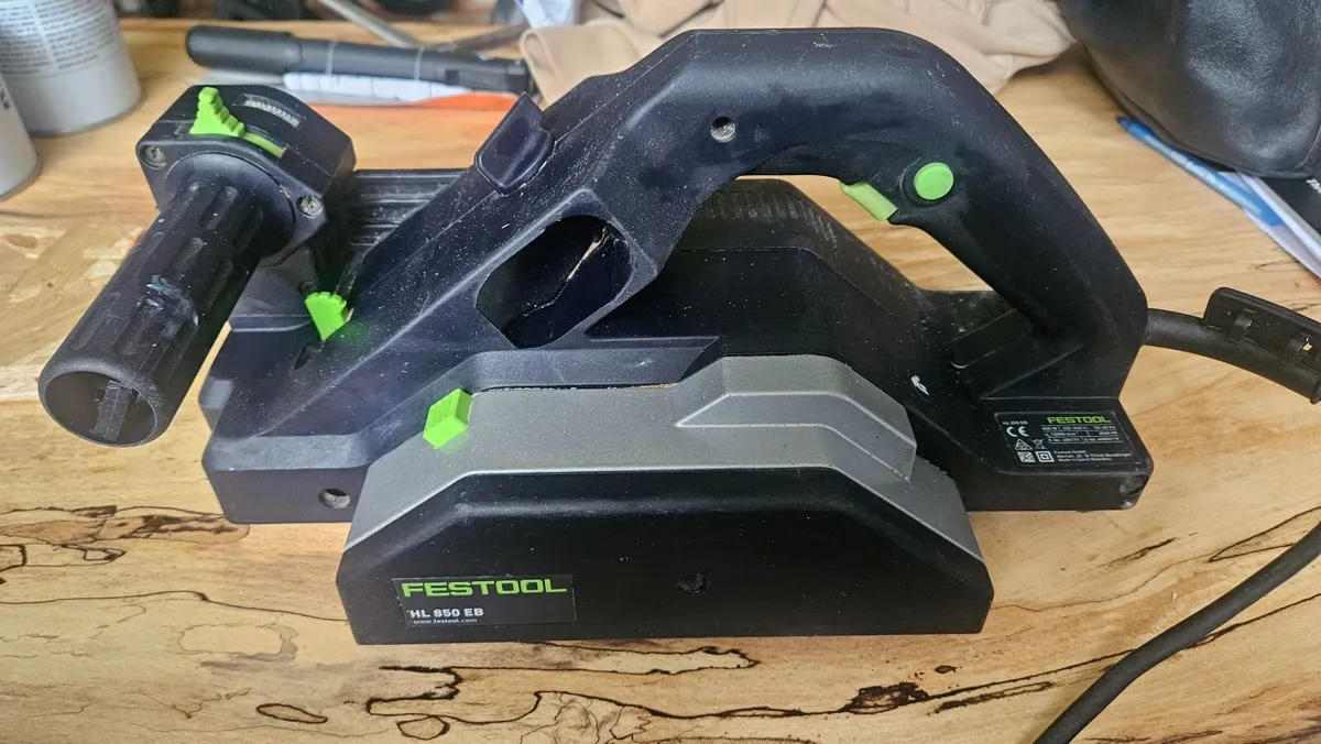 Festool planer 850 EB plus + rustic planer head - Image 1