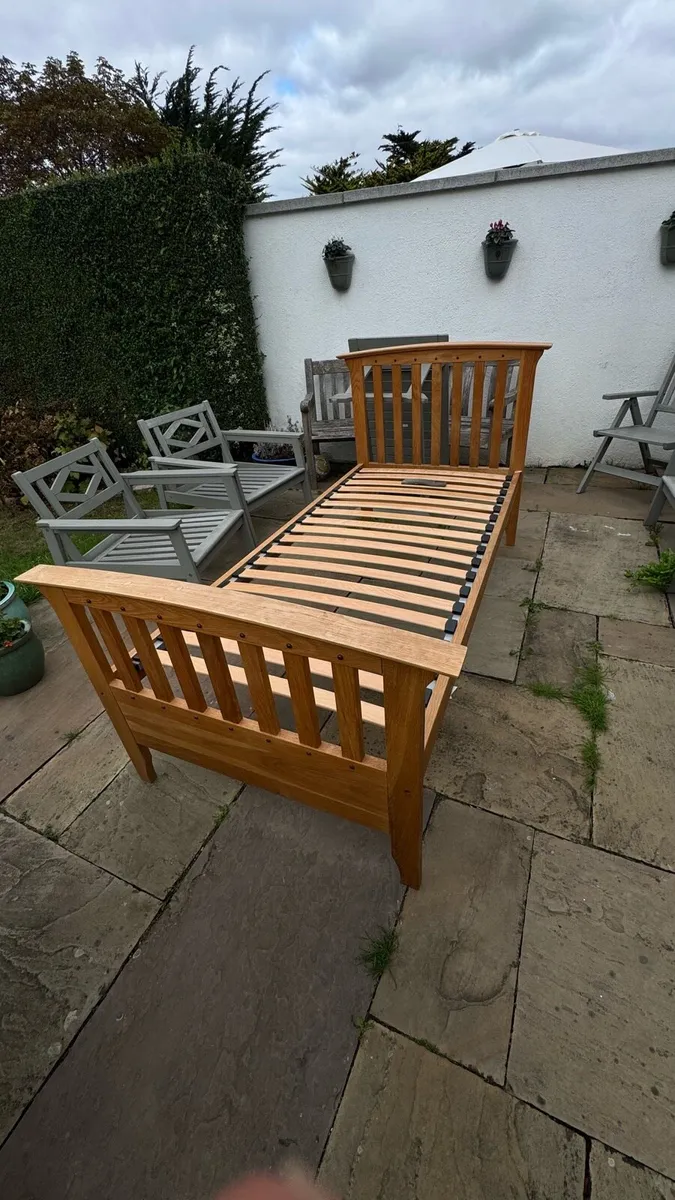 Wooden Single Bed - Image 1