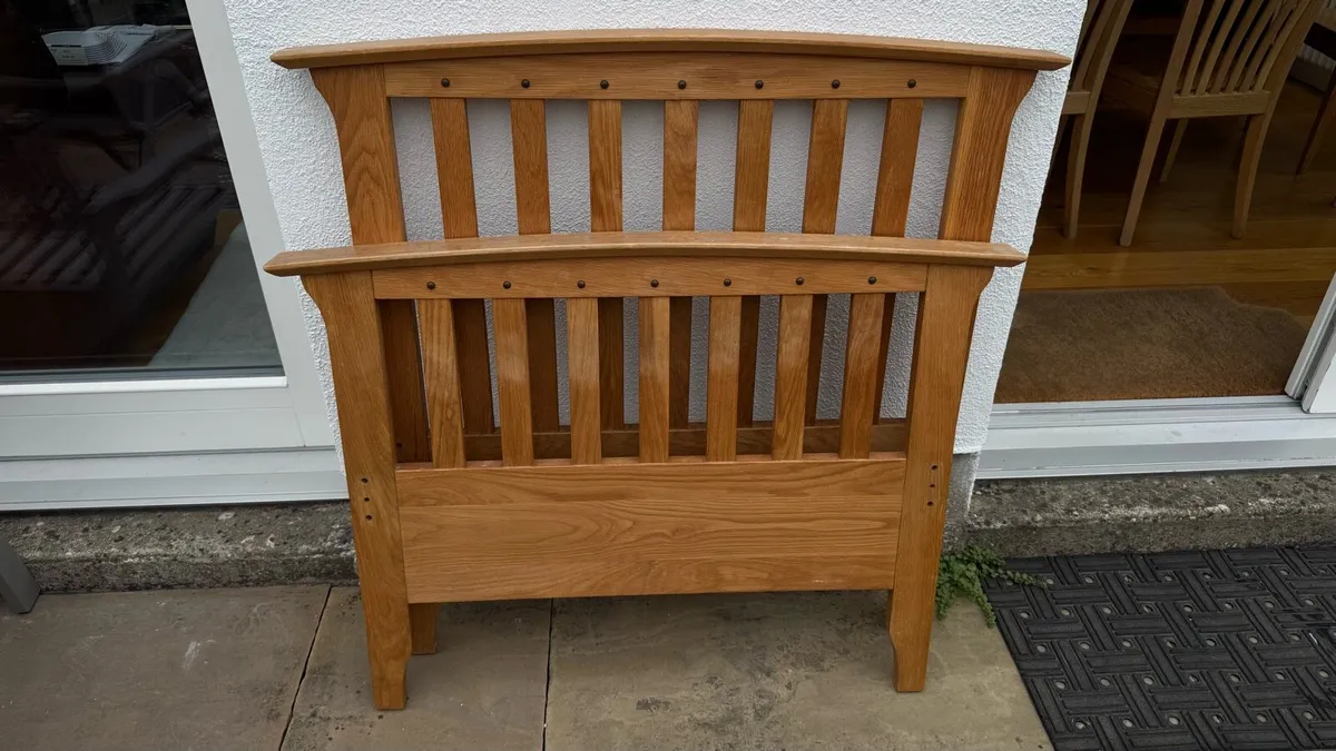 Wooden Single Bed - Image 3