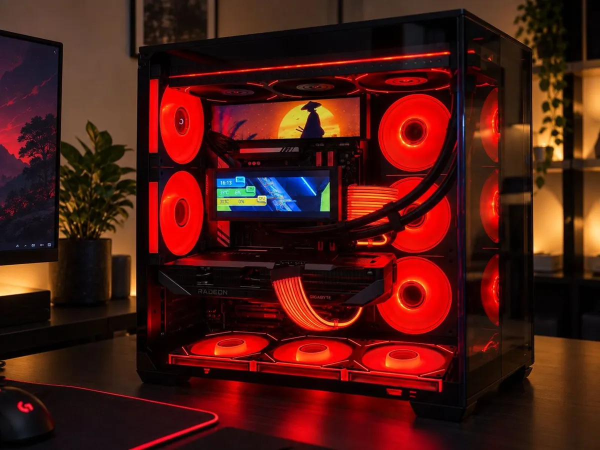 Gaming Pc Ryzen 7 7800x3d Rx 9070 32gb Ddr5 B850 W - Image 4