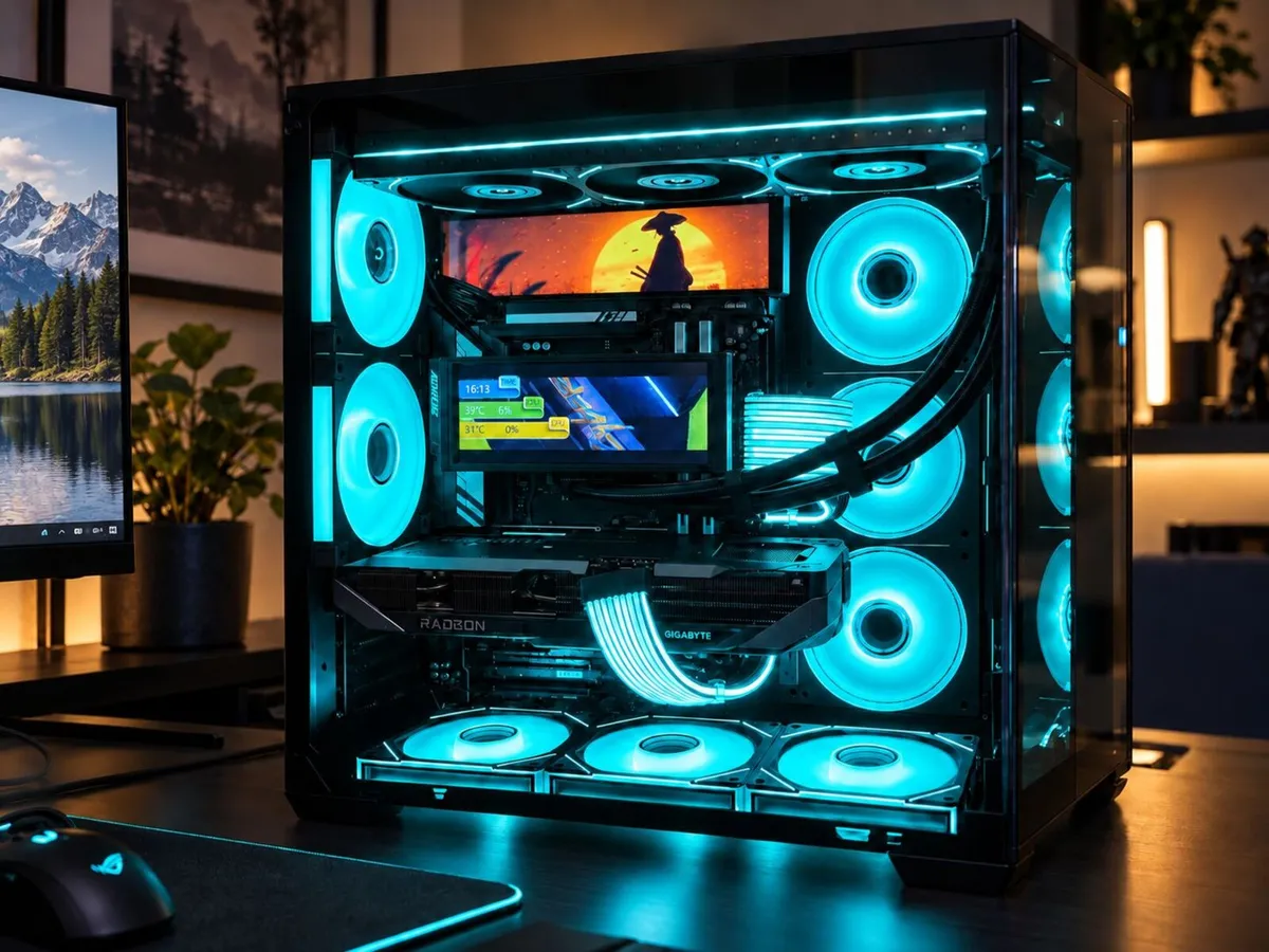 Gaming Pc Ryzen 7 7800x3d Rx 9070 32gb Ddr5 B850 W - Image 2