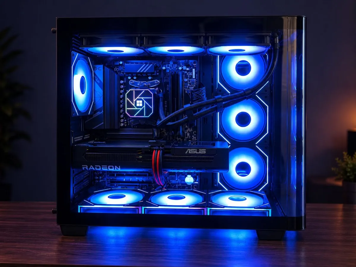 Gaming Pc | Ryzen 5 7600x | Rx 9060 Xt 16gb | 32gb - Image 1