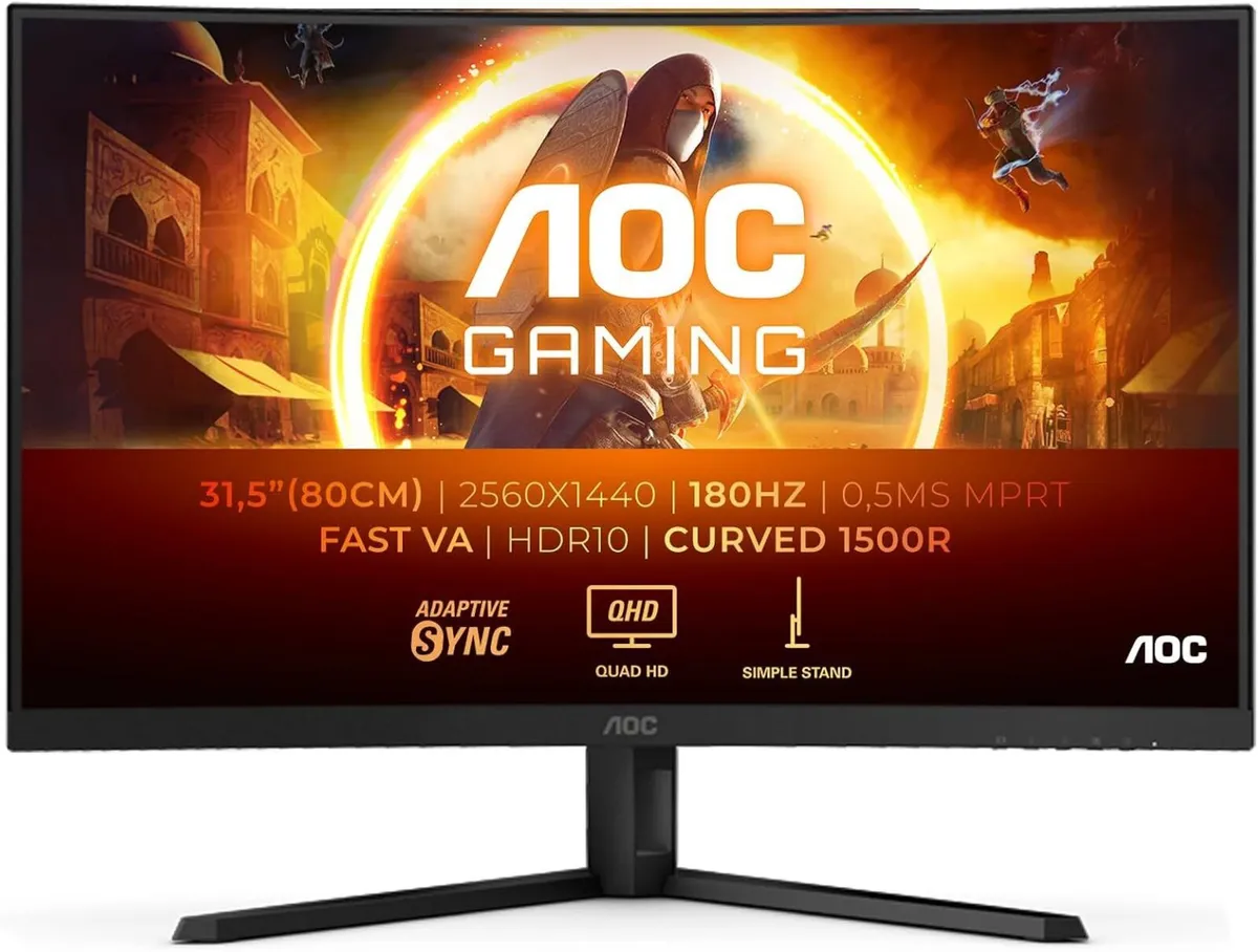 Curved Gaming Monitor AOC CQ32G4VE 32" G4 WQHD