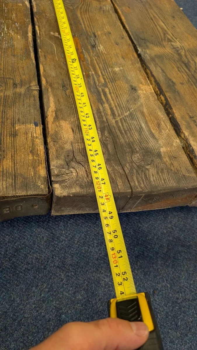 Reclaimed wood table top - Image 2
