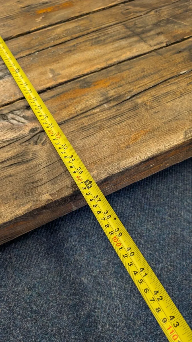 Reclaimed wood table top - Image 3