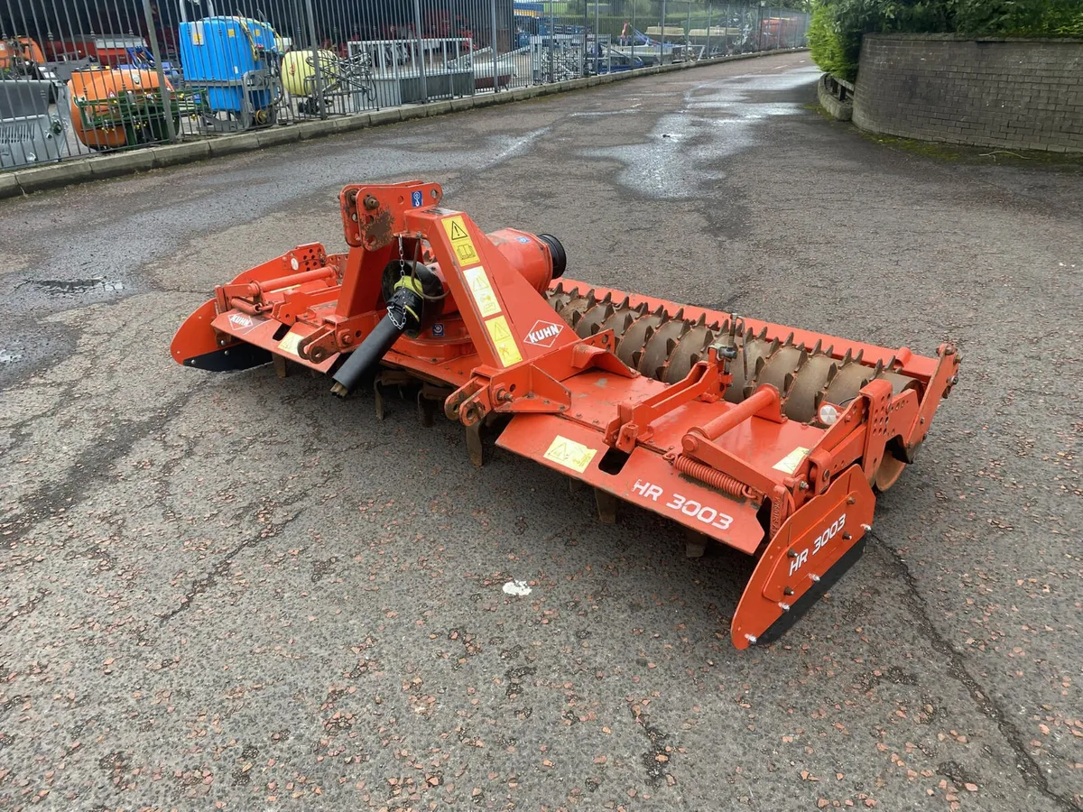 Kuhn HR3003D Power Harrow - Image 1