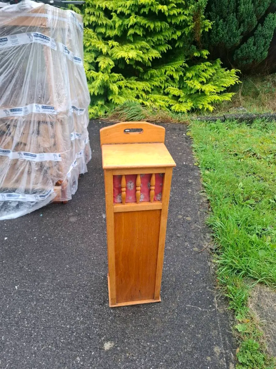 Tall wood breadbox - Image 2