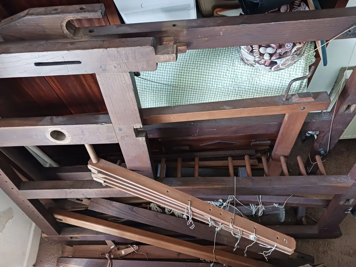 RESERVED Beautiful Big Floor Loom for Weaving - Image 2