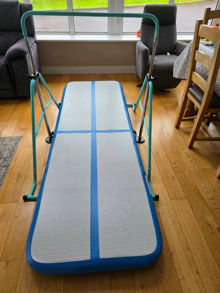 Gymnastic Bar and Gymnastic Mat - Image 1