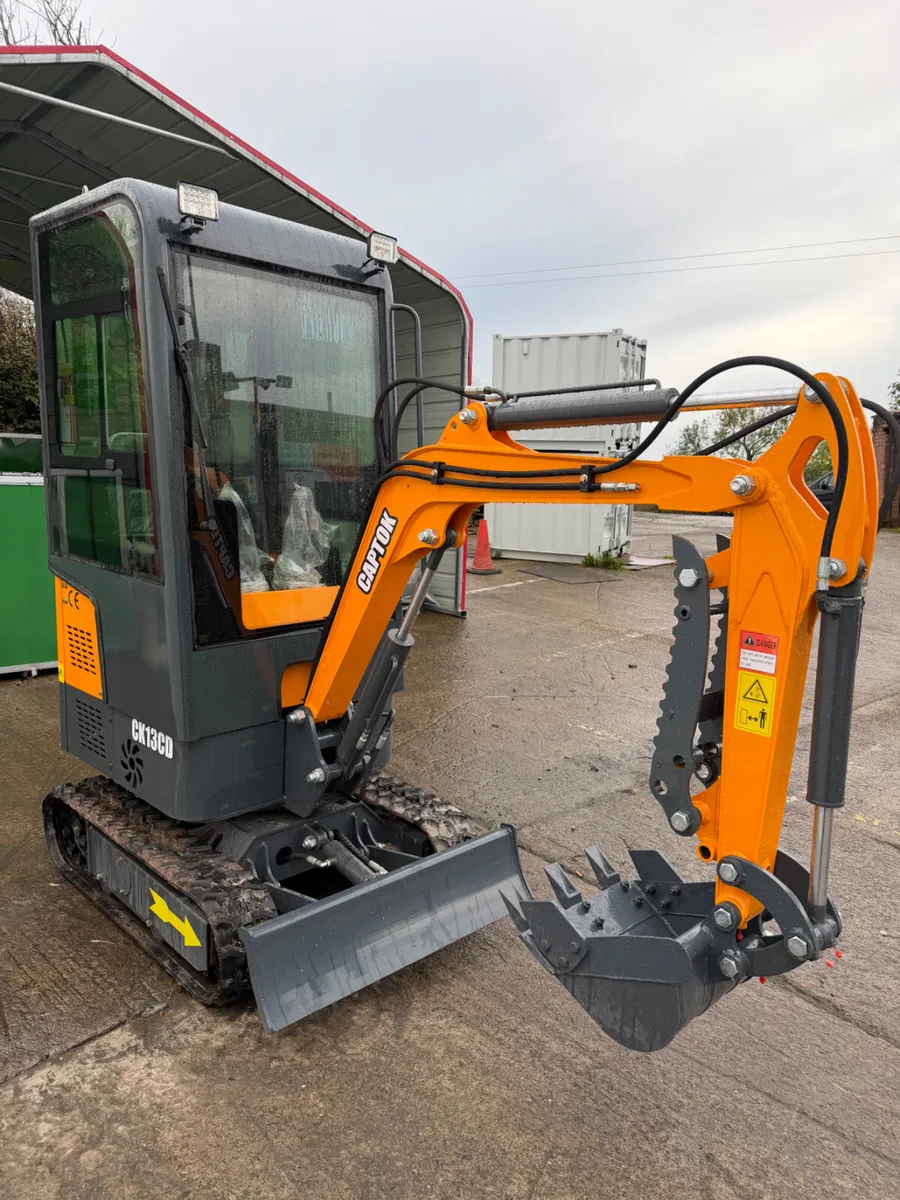 Captok CK13CD Mini Digger Unused 2026 - Image 4
