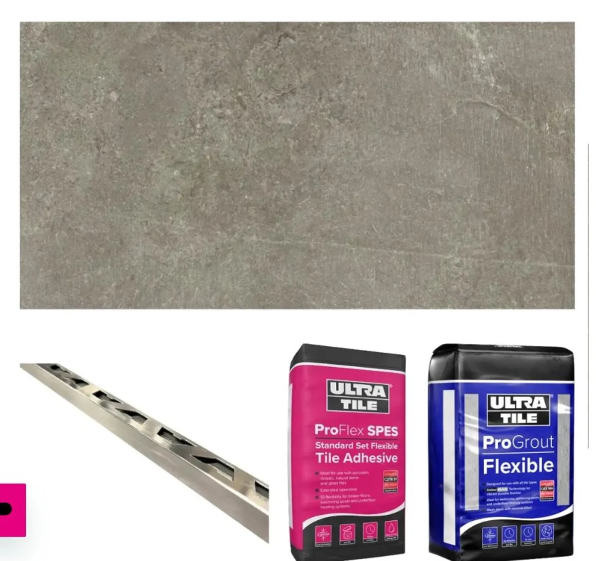 Slate Mix Nature Matt 30x60cm Gold Star Bundle
