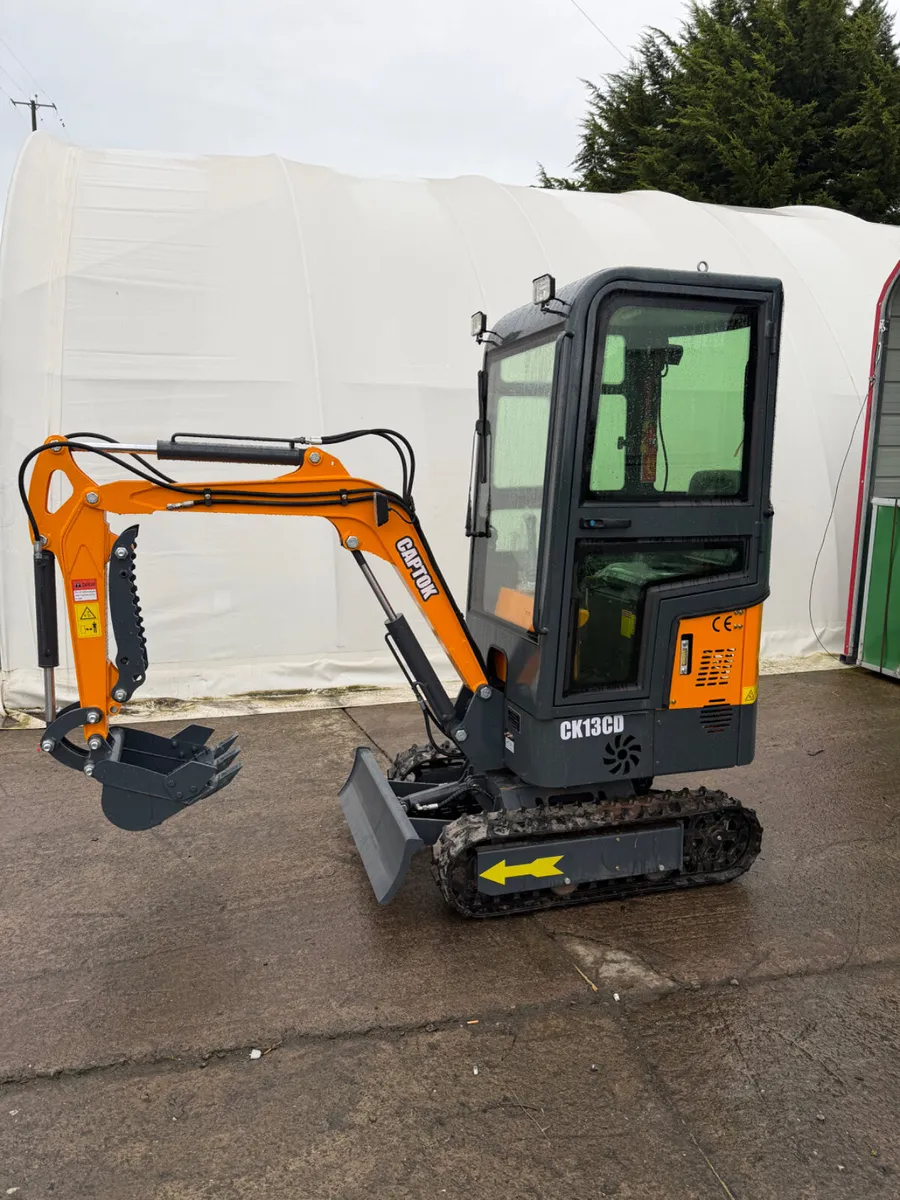 Captok CK13CD Mini Digger Unused 2026 - Image 1