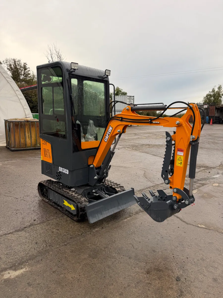 Captok CK13CD Mini Digger Unused 2026 - Image 2