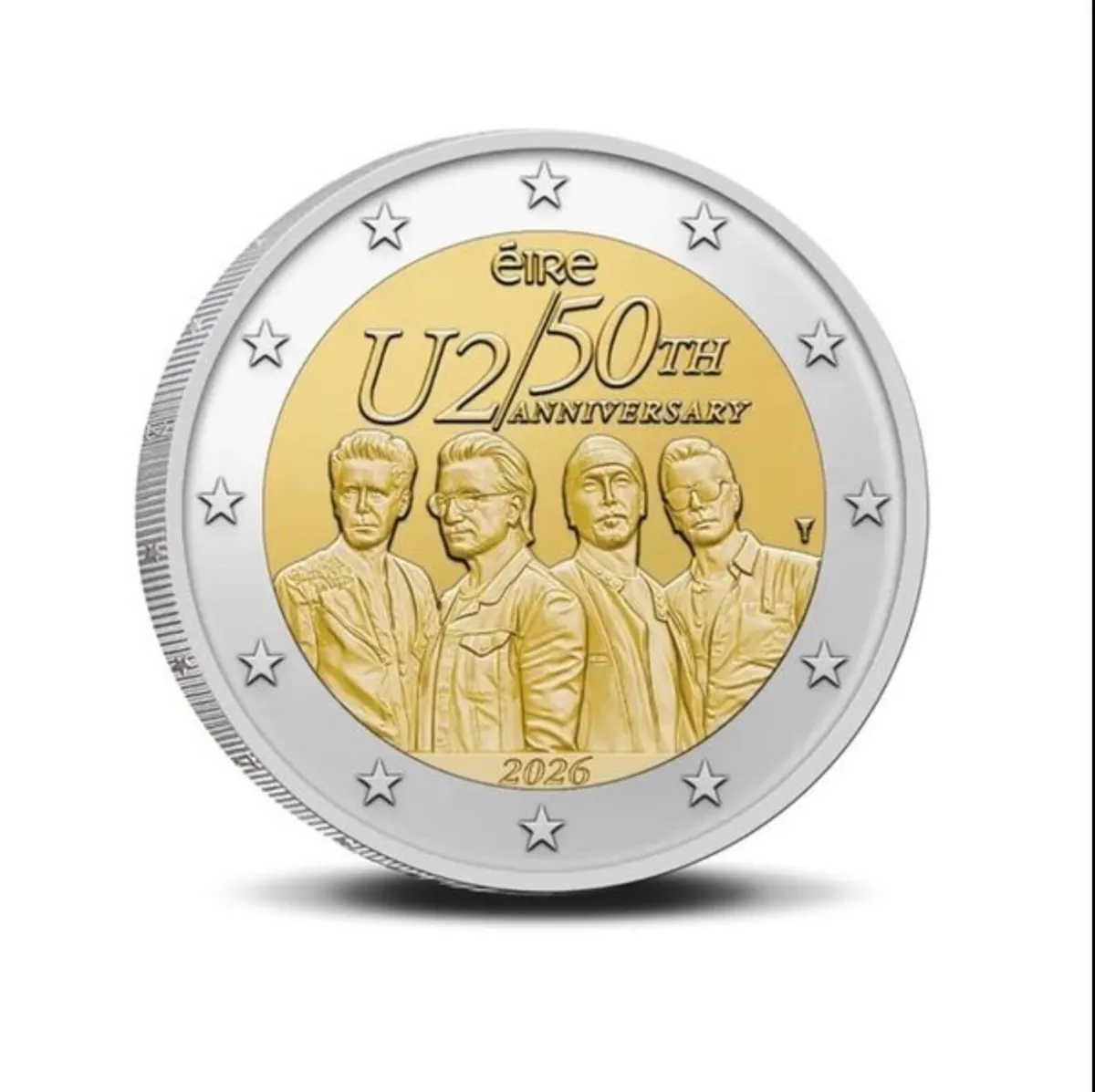 U2 50th anniversary coin - Image 2