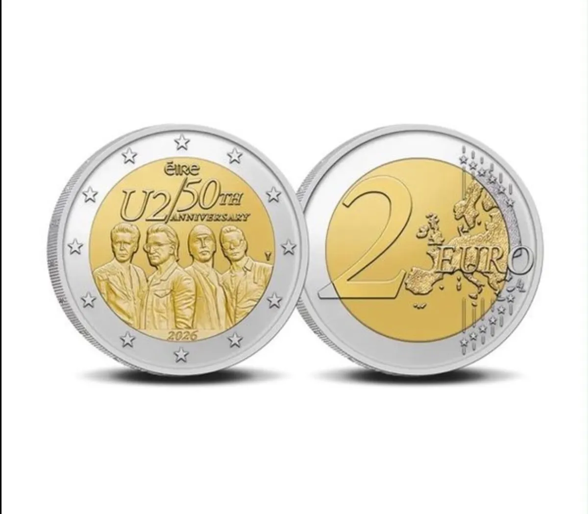 U2 50th anniversary coin - Image 4