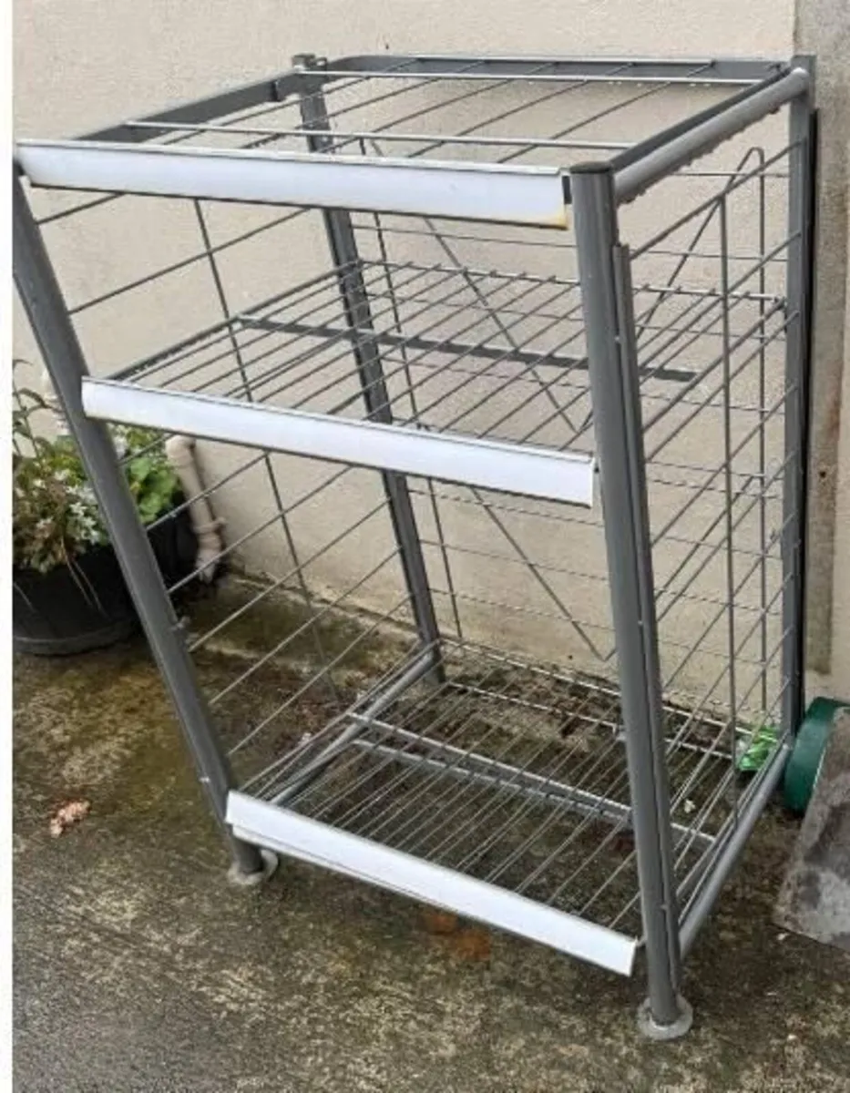 Catering Shelving Unit & Wire Display Stand - Image 3