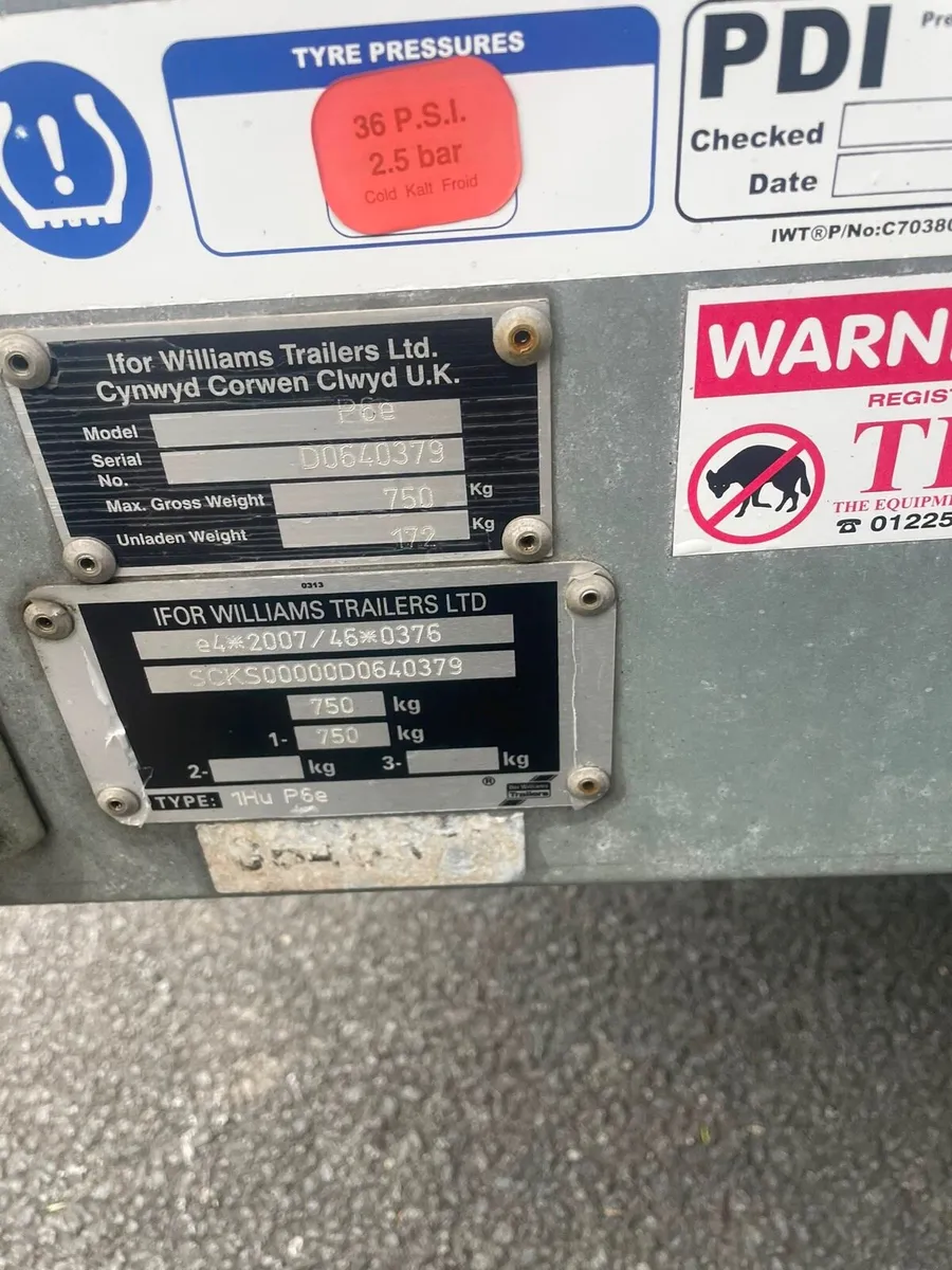 Ifor Williams 7x4 trailer - Image 4