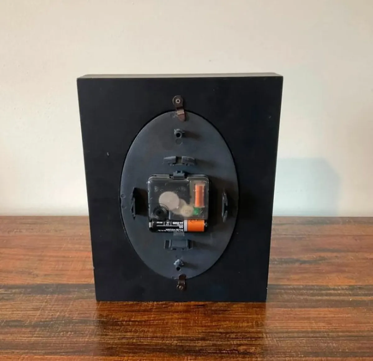 Black Hinged Picture Frame Clock - Image 3