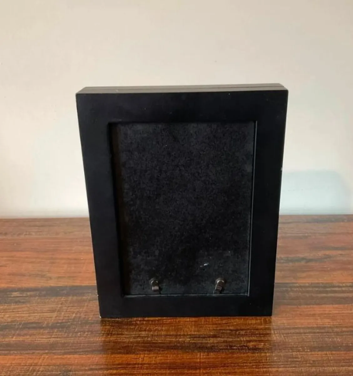 Black Hinged Picture Frame Clock - Image 4