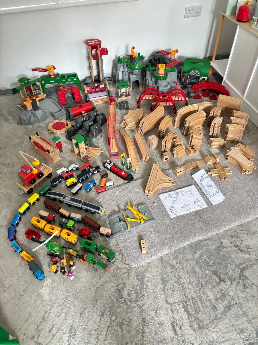 Brio Wooden Train Set Bundle - Image 1