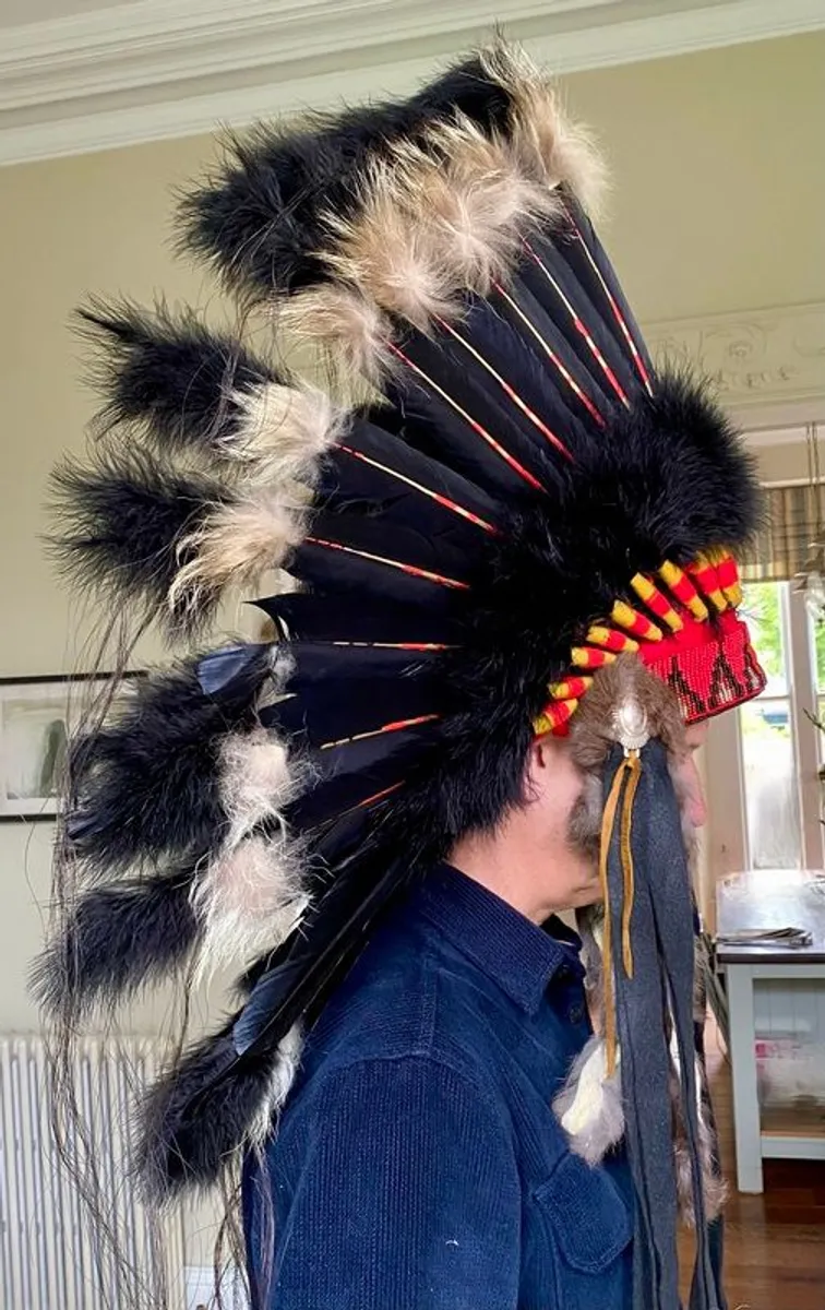 Native American Headdress - Handmade, Highest Quality - Image 1