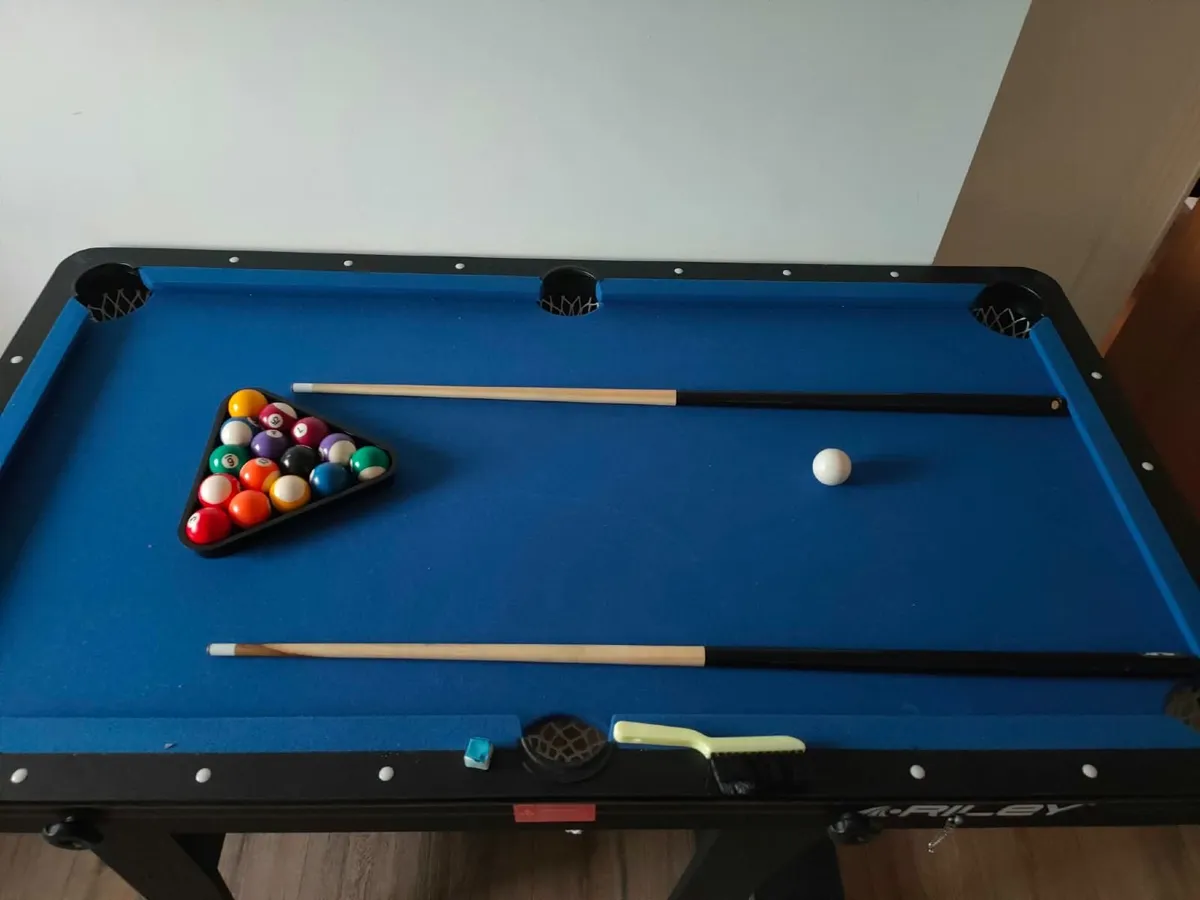 5ft Multigames table foldable pool,table tennis - Image 1