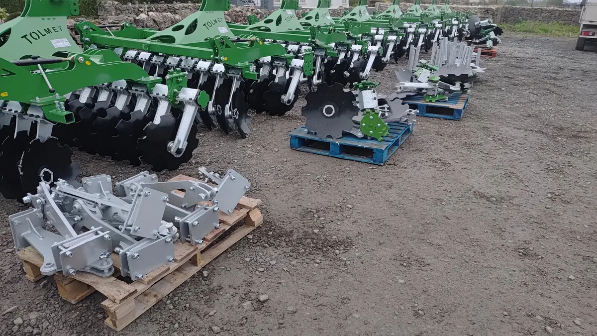 Tolmet disc harrows TAMS APPROVED - Image 4