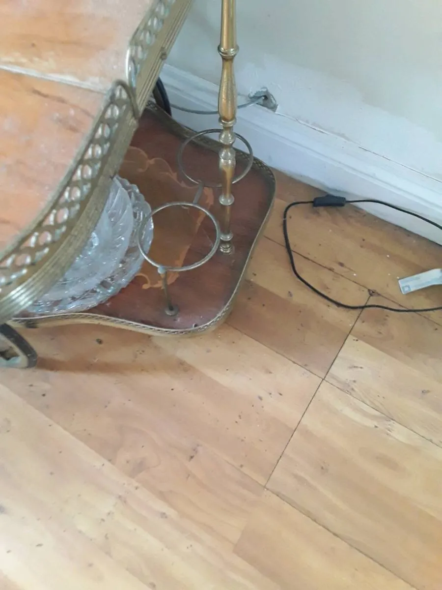 Antique trolley brass wheels and handles 350euro - Image 4