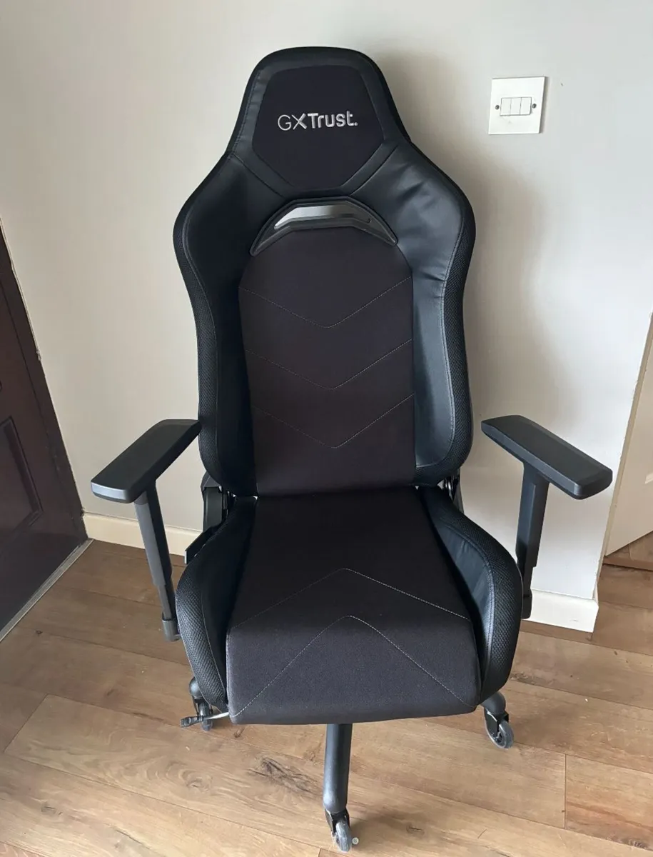 Trust GXT Gaming Chair - Black - Image 1