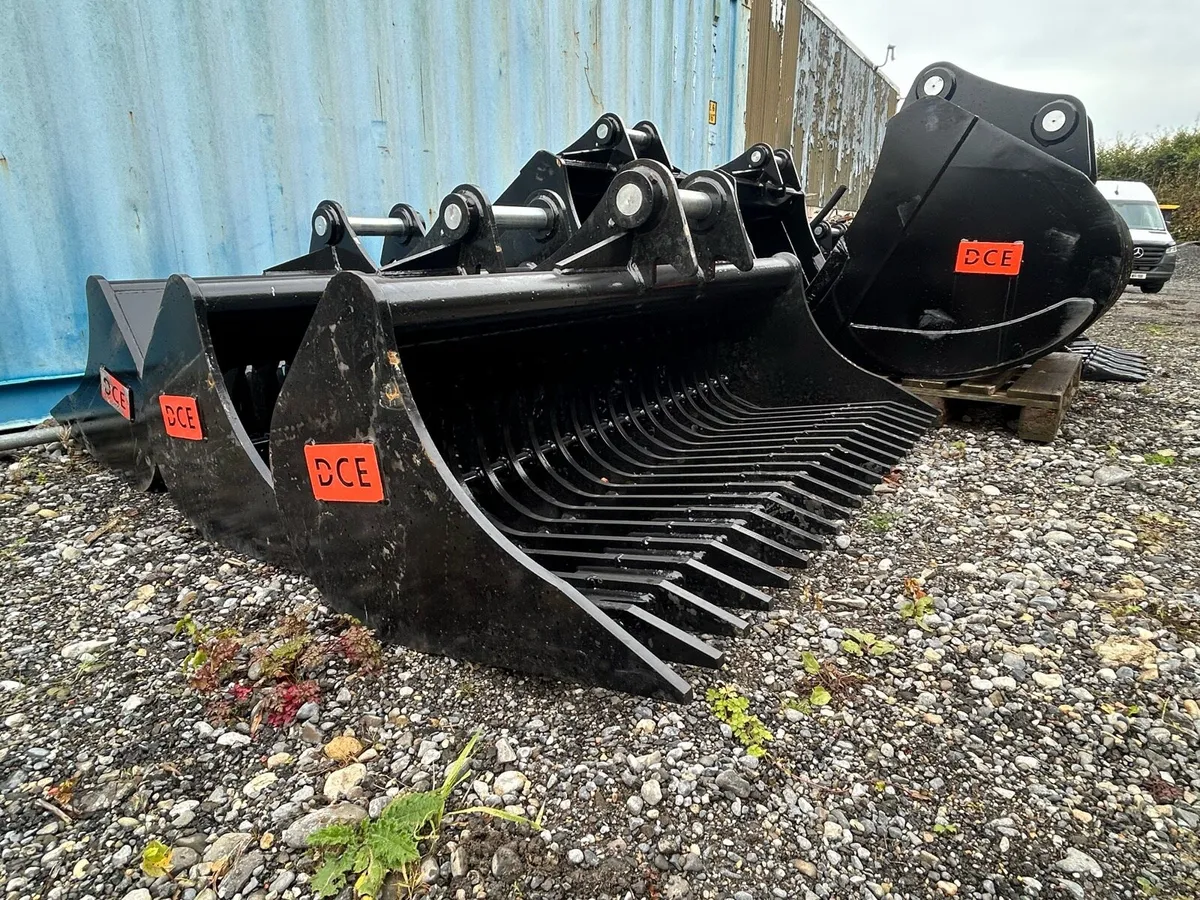 13T lawn rake bucket 65mm pins - Image 1