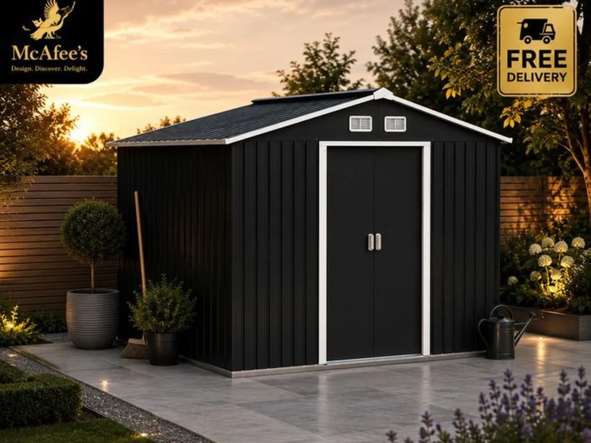 Metal Shed 9x6ft - Image 1