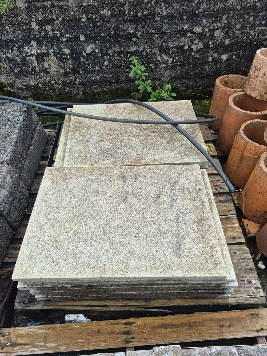 Granite paving
