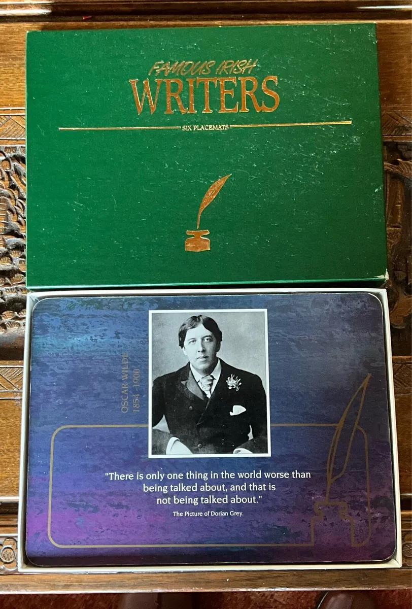 Famous Irish Writers.  5 Placemats - Image 2