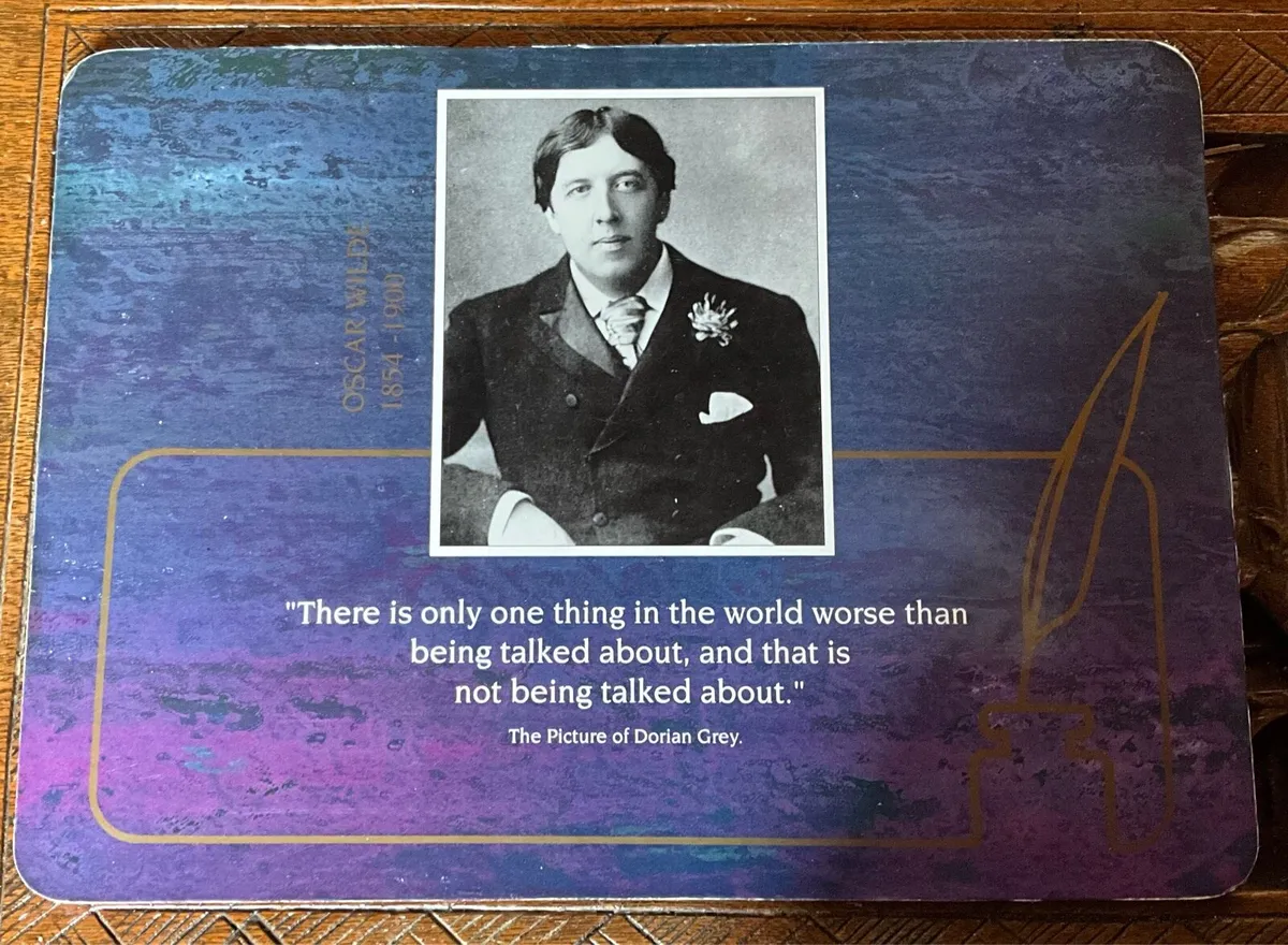 Famous Irish Writers.  5 Placemats - Image 4