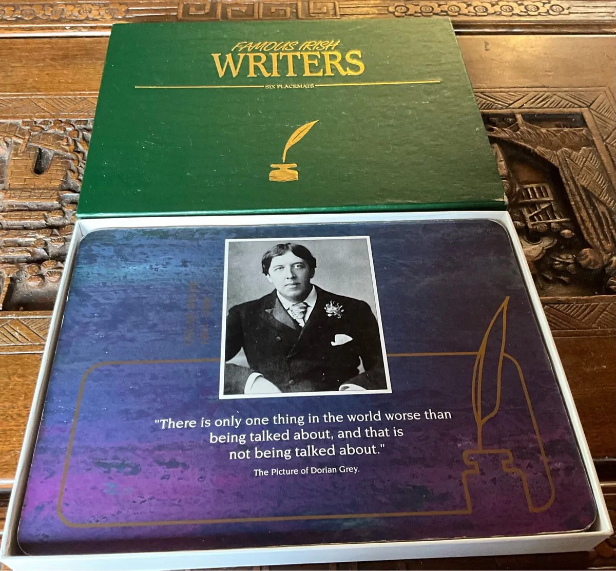 Famous Irish Writers.  5 Placemats - Image 1