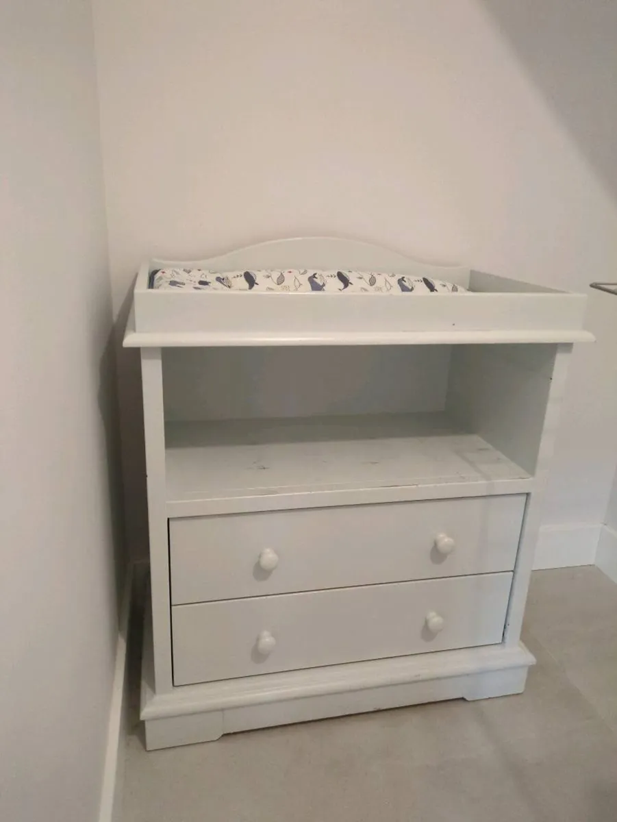 Wooden Baby Changing Unit