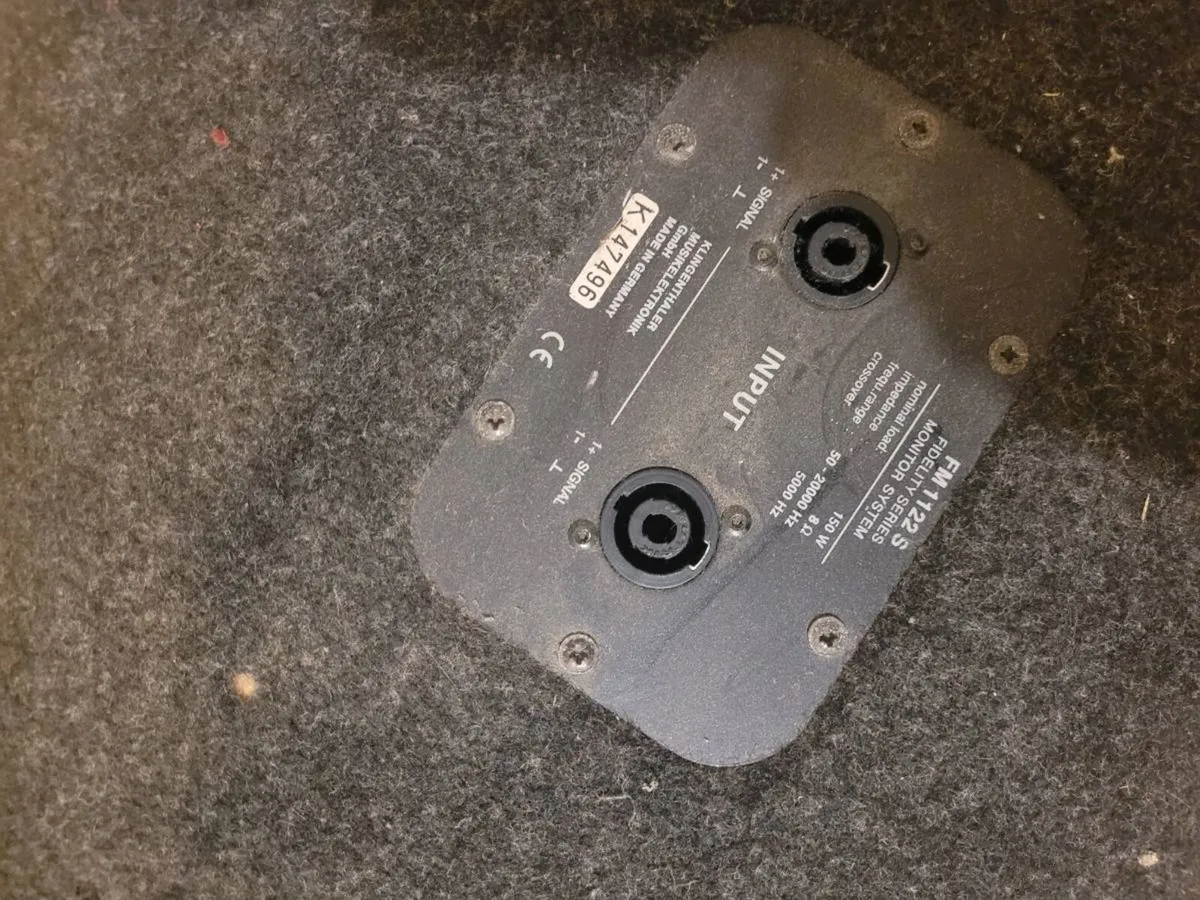 KME monitor speakers x2 - Image 3