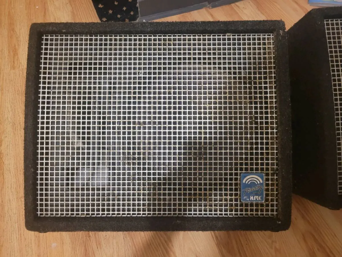KME monitor speakers x2 - Image 4