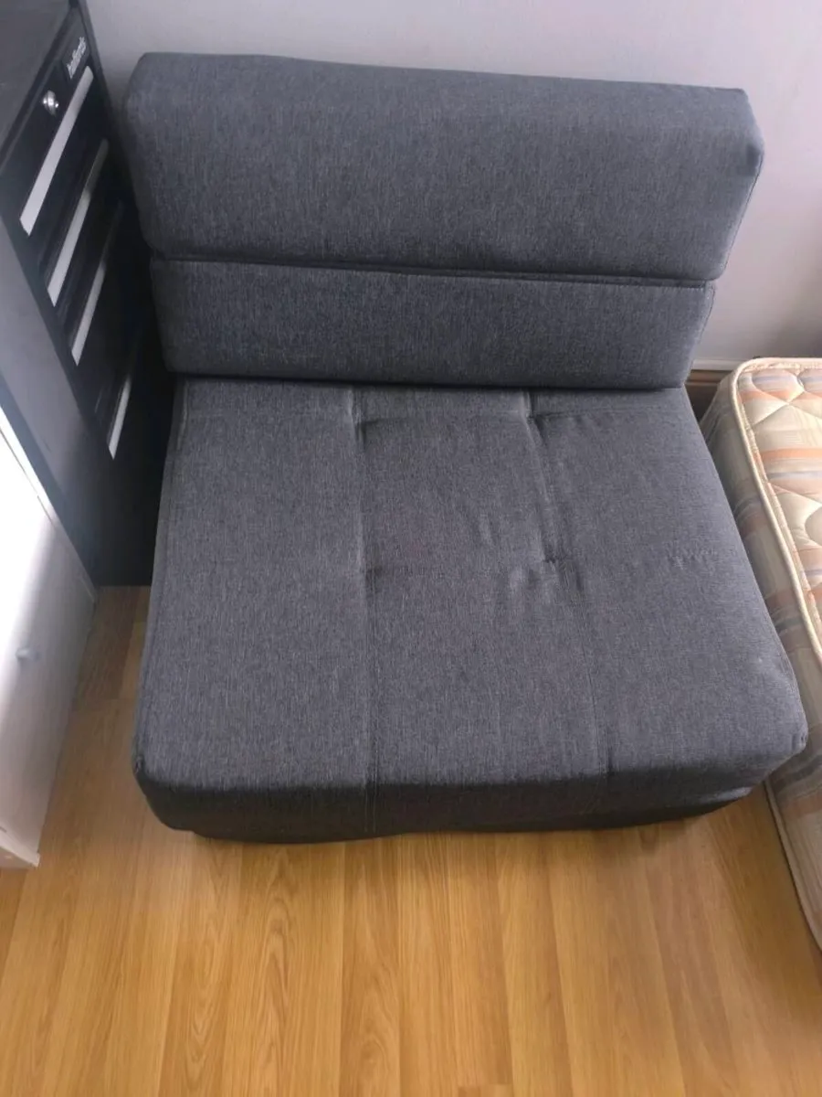 Single Folding Chair Bed - Image 3