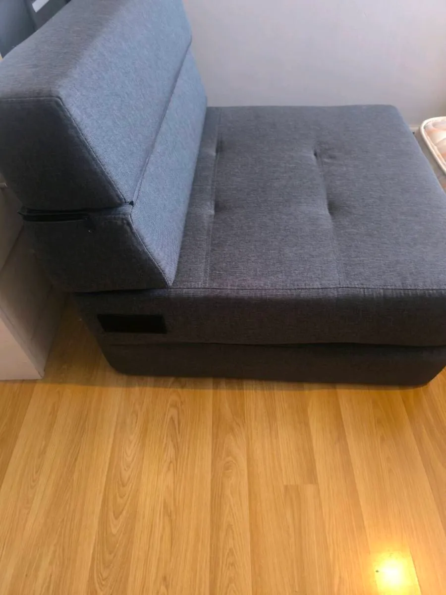 Single Folding Chair Bed - Image 2