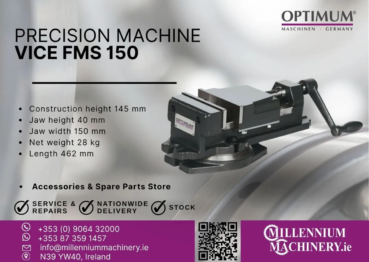 Optimum machine vice FMS 150