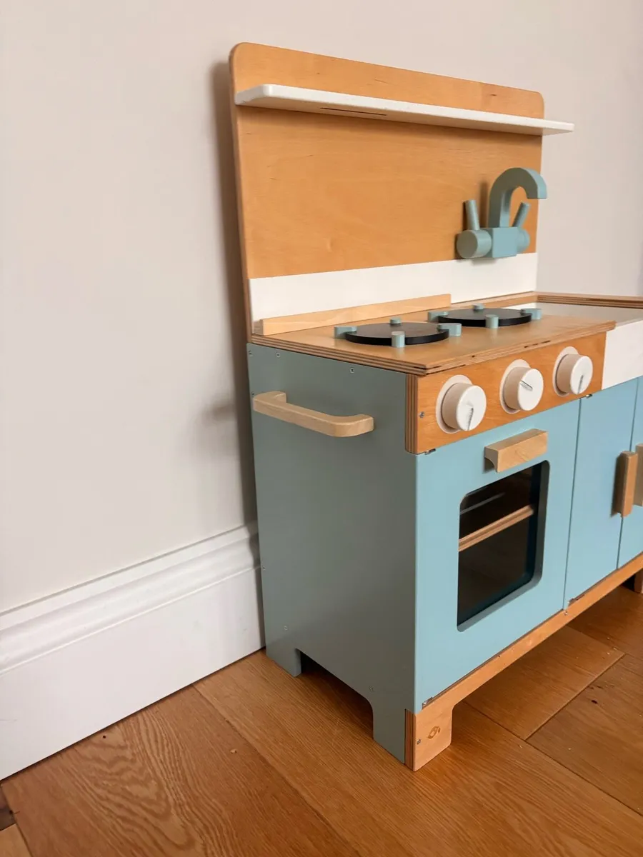 Wooden Play Kitchen - Image 3