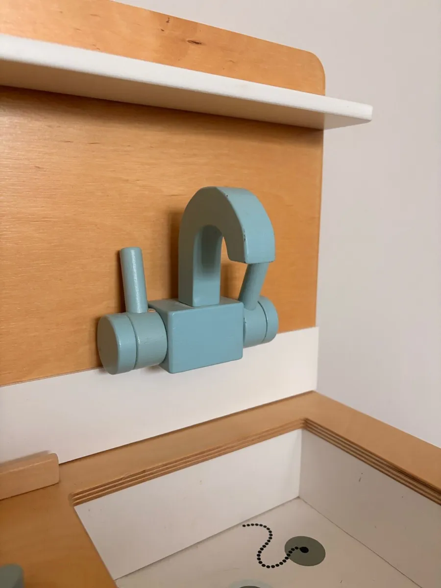 Wooden Play Kitchen - Image 4